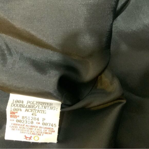 JS Collections Women's Formal Skirt black Size 6 waist: 15” - Picture 4 of 10